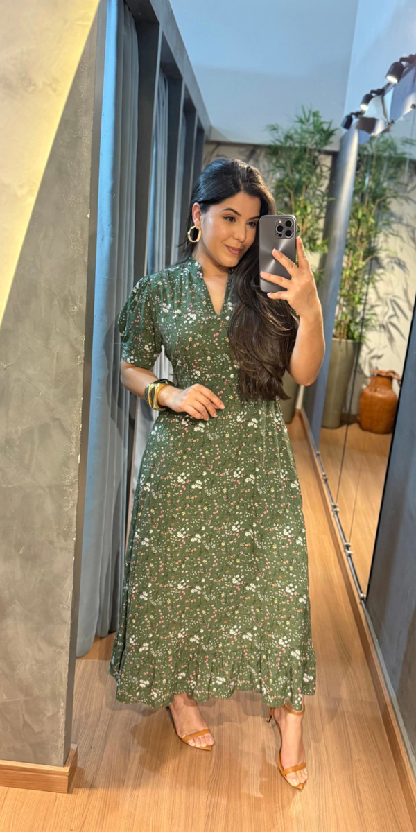 1046 | Vestido Lívia Verde